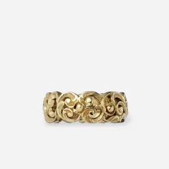 Maria e Luisa Jewels Fedi | Anelli In Oro Vermeil<ANELLO A FASCIA MEDIA PLACCATO ORO