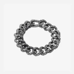 Maria e Luisa Jewels Bracciali Uomo | Bracciali In Argento<Bracciale groumette con maglie bombate